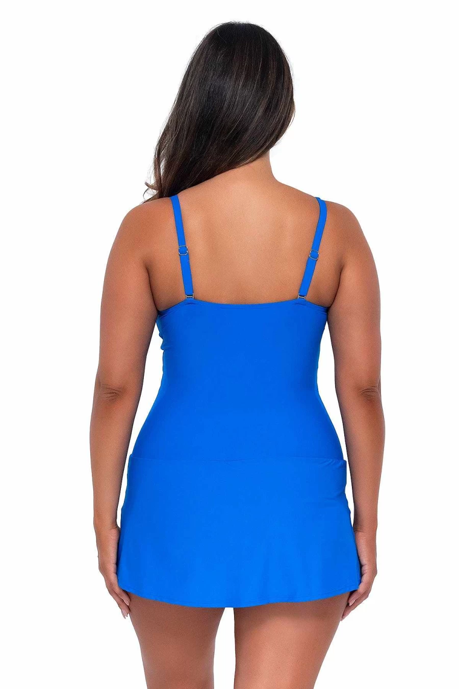Alpine Butterfly Swim Women's Electric Blue Sienna Sunset Escape Swim Dress