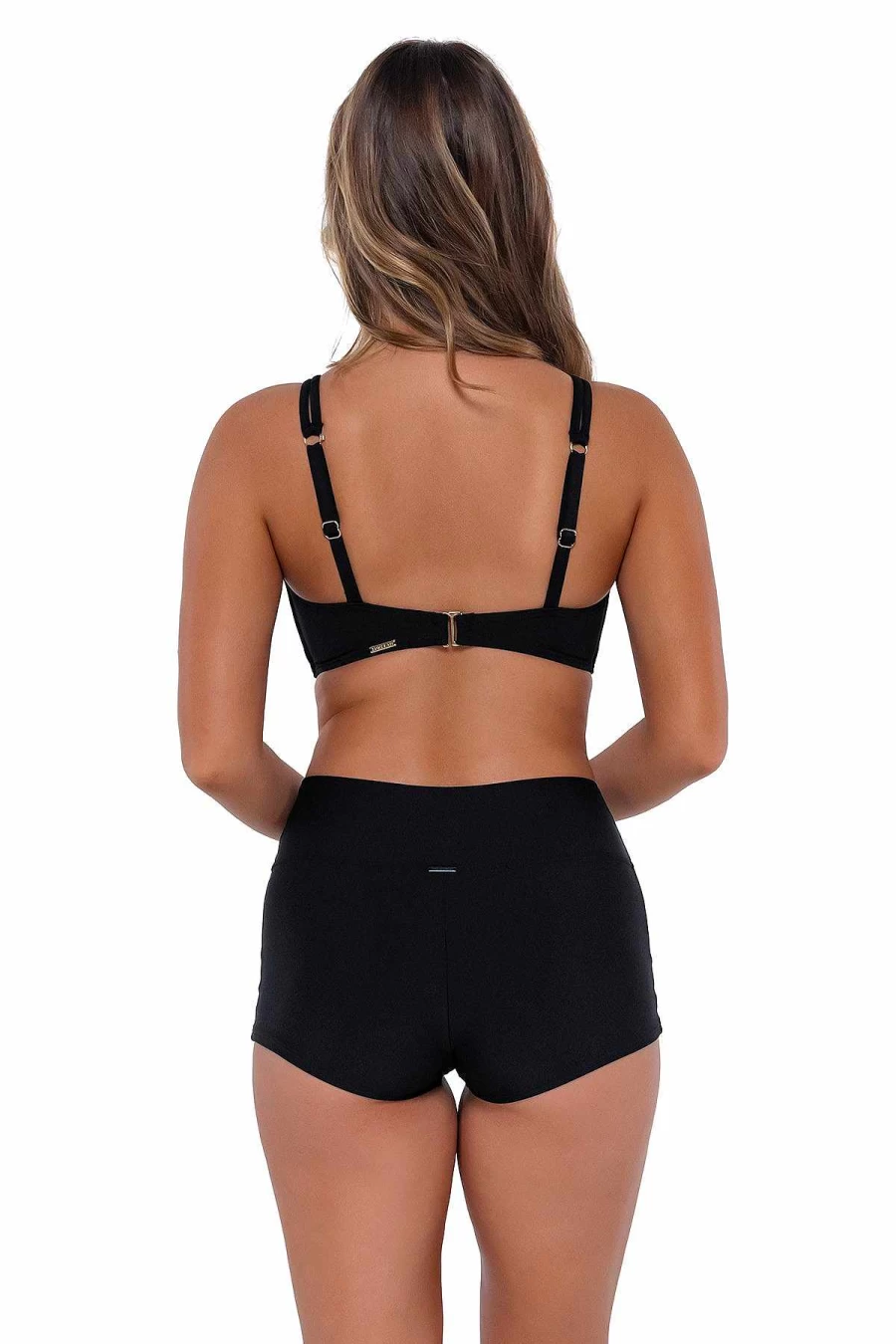 Alpine Butterfly Swim Women's Black Taylor Bralette Top - Sexy Sunset Lace Bralette for Women