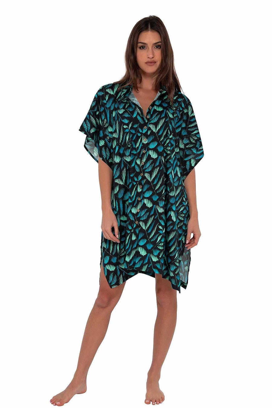 Alpine Butterfly Swim Women's Sunsets Cascade Shore Thing Tunic - Beach Cover-Up