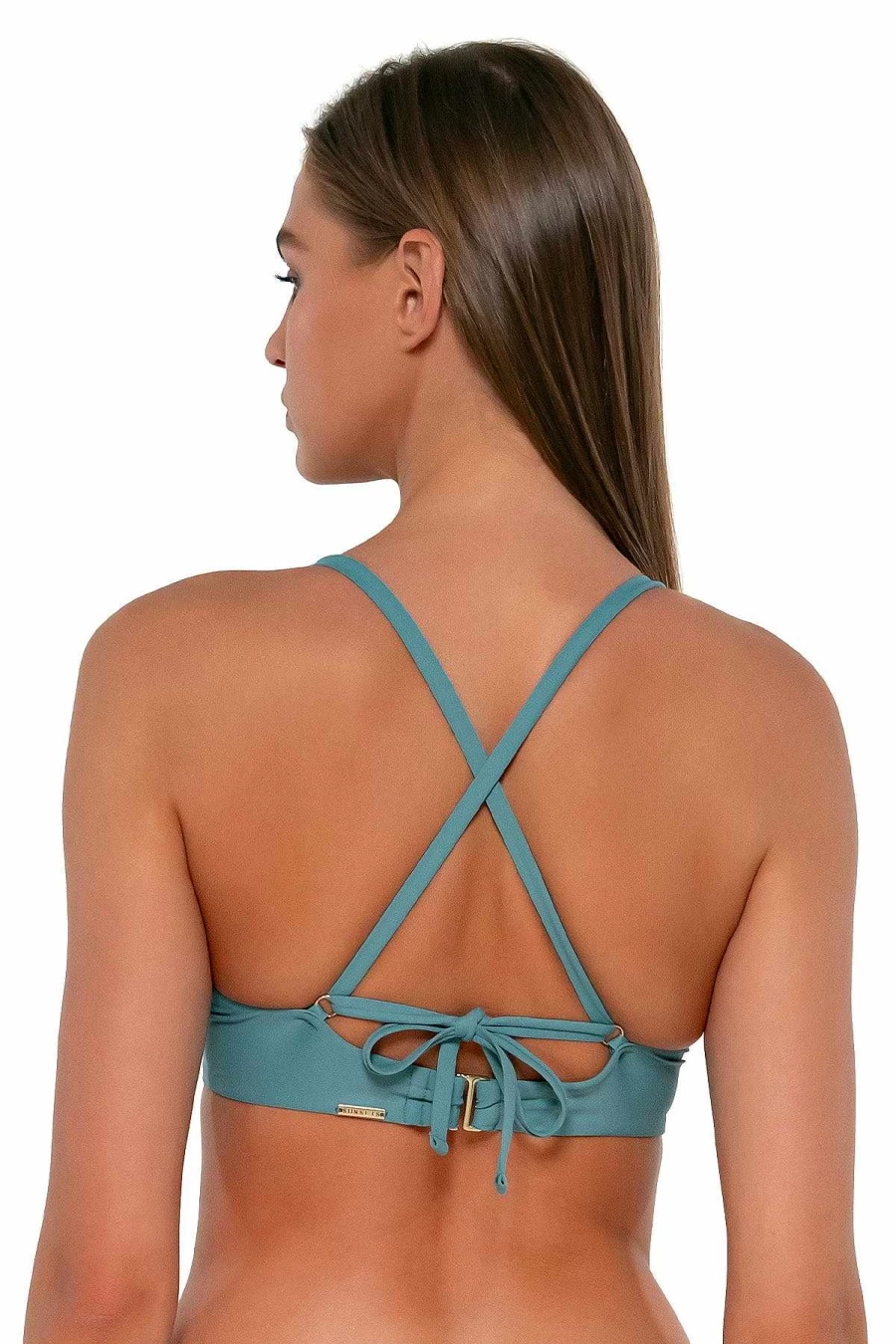 Alpine Butterfly Swim Women's Sunsets Ocean Brooke U-Wire Bikini Top