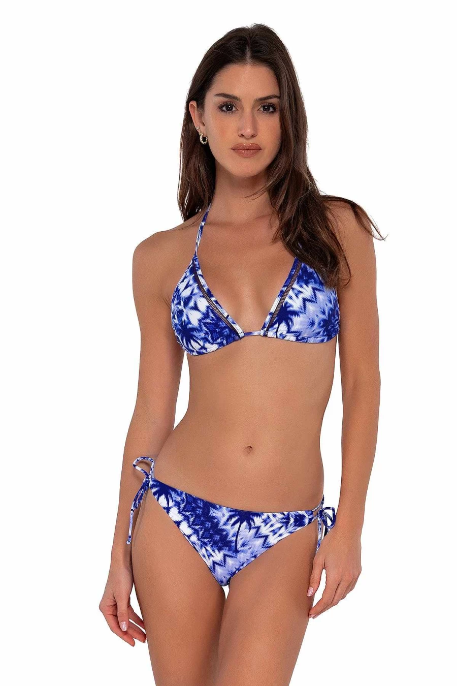 Alpine Butterfly Swim Women's Sunsets Tulum Triangle Bikini Top