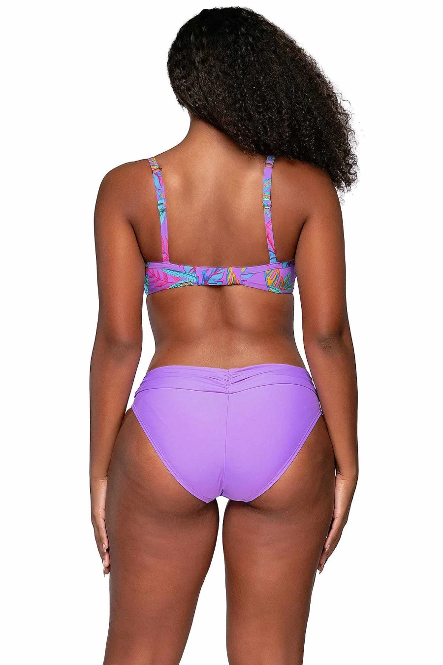 Alpine Butterfly Swim Women's Isla Bonita Underwire Bikini Top - Sunset Crossroads Design