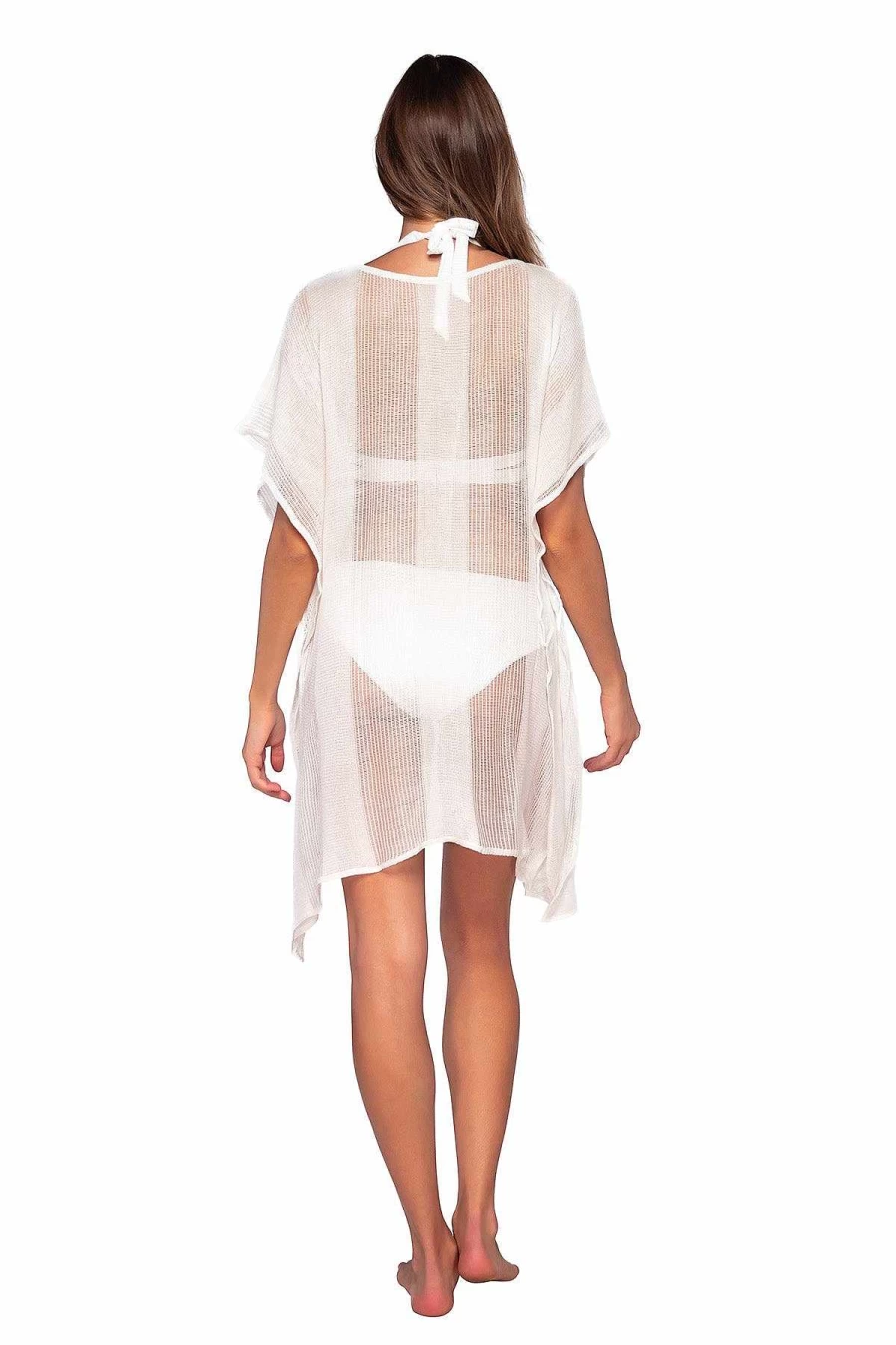 Alpine Butterfly Swim Women's Paloma Maldives Sunset Print Tunic Top