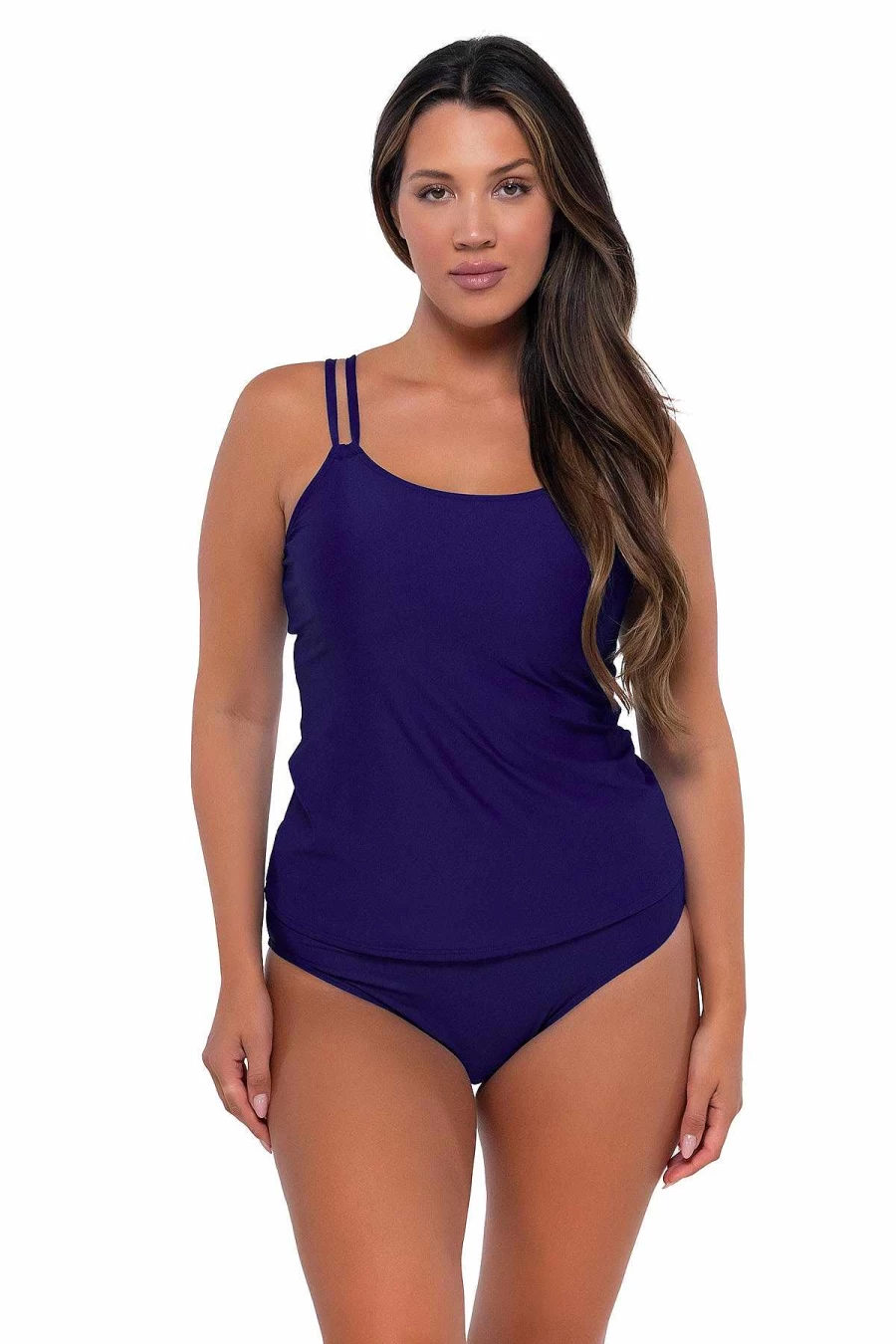 Alpine Butterfly Swim Women's Indigo Sunset Taylor Tankini Top